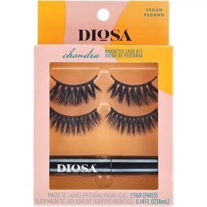 Diosa Magnetic Lashes Chandra Goddess Lash Kit Reusable Dramatic New‎ In Box